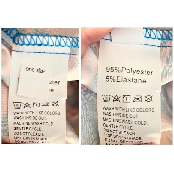 Medallion & Floral Kimono Coverup Top ~ Brand New - Picture 15 of 16